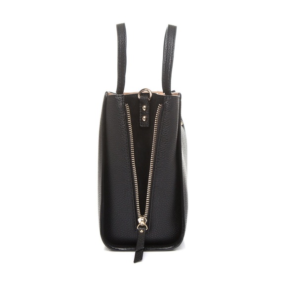 Ann Taylor laser cut tote with cross body strap - Picture 2 of 6